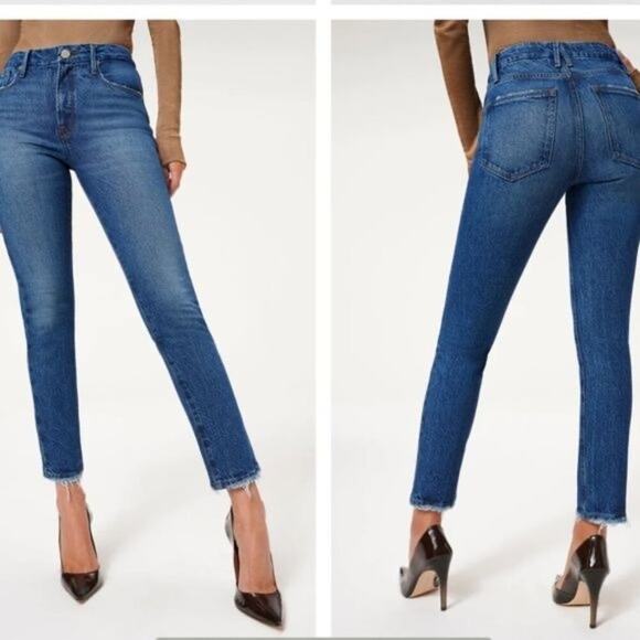 Good American Good Classic Jean in Blue844 Size 4 - Picture 2 of 7